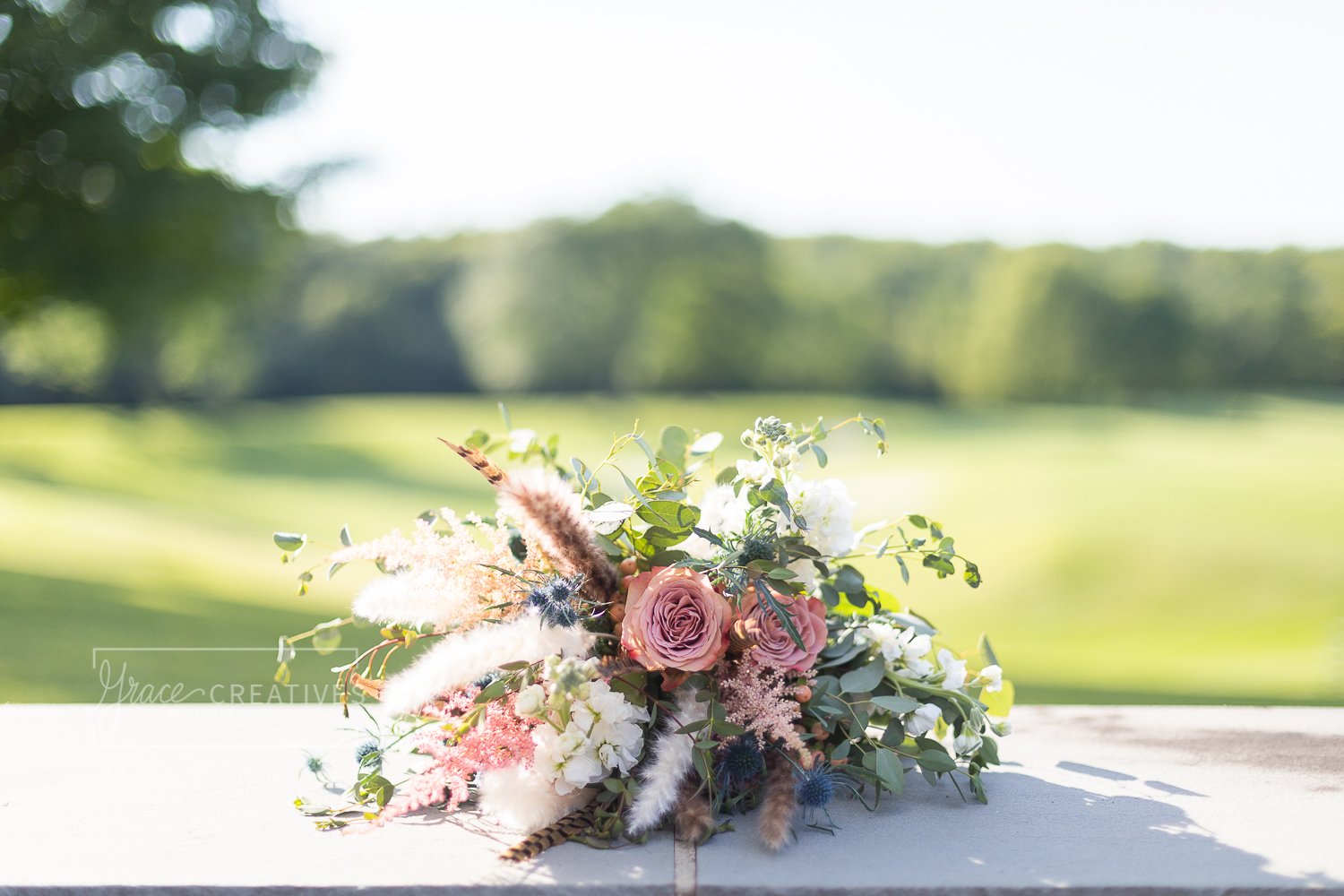 whimsical wedding bouquet