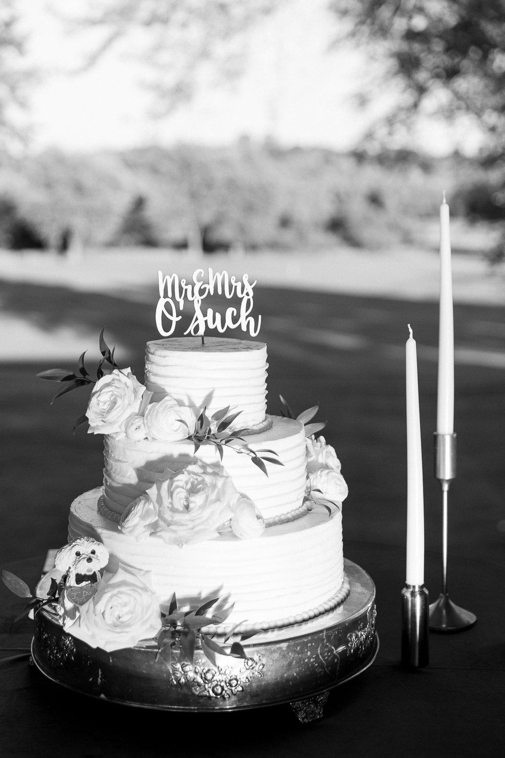 Wedding cake at Grand Geneva Pavilion Wedding