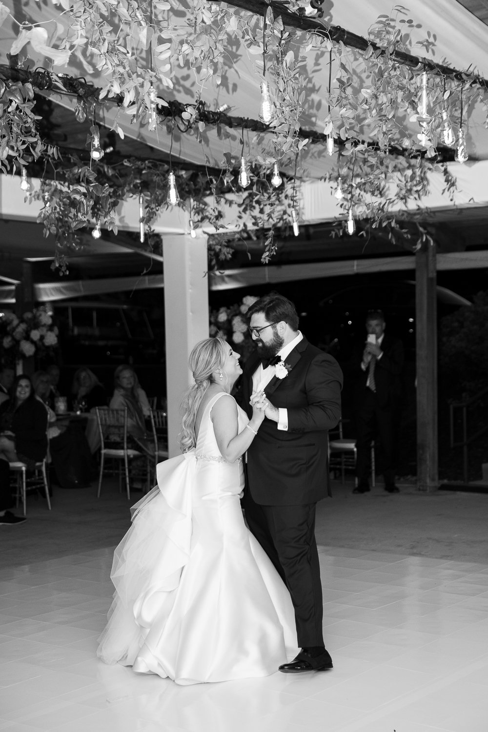 First dance in the pavilion at Grand Geneva