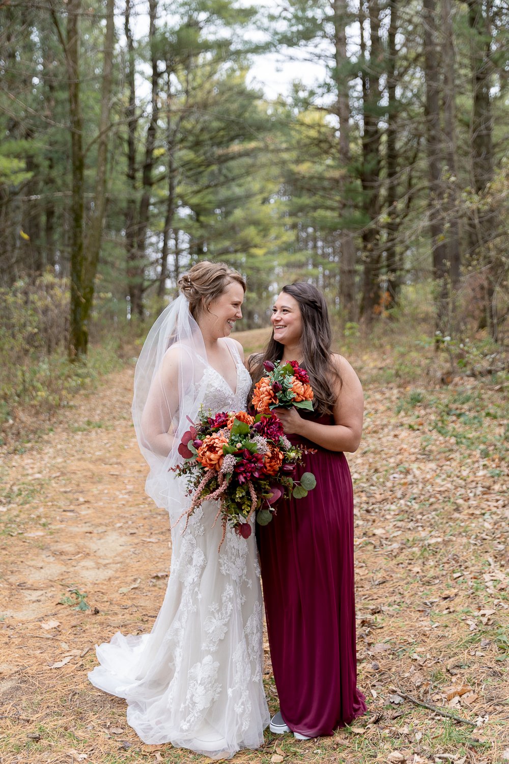 Wedding Party Photos at Wildcat mountain State Park