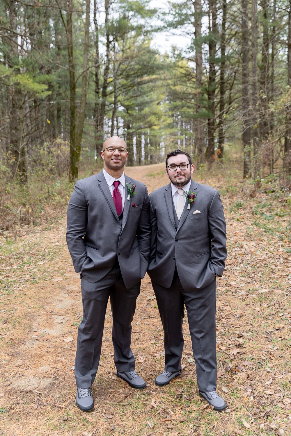 Wedding Party Photos at Wildcat mountain State Park