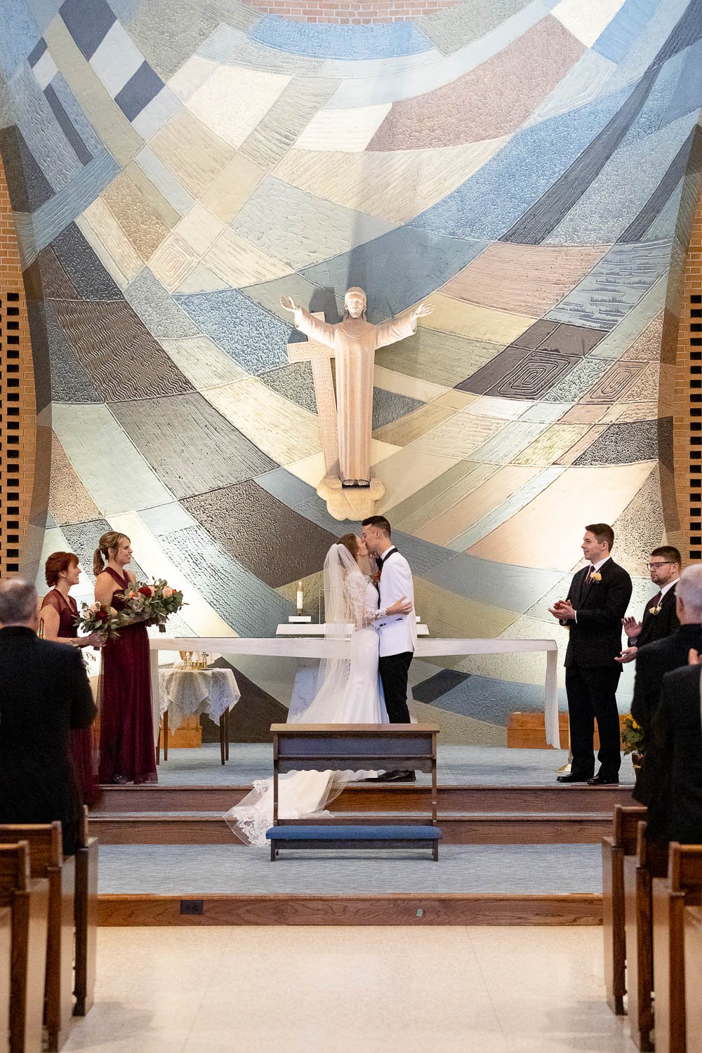waukesha fall catholic wedding