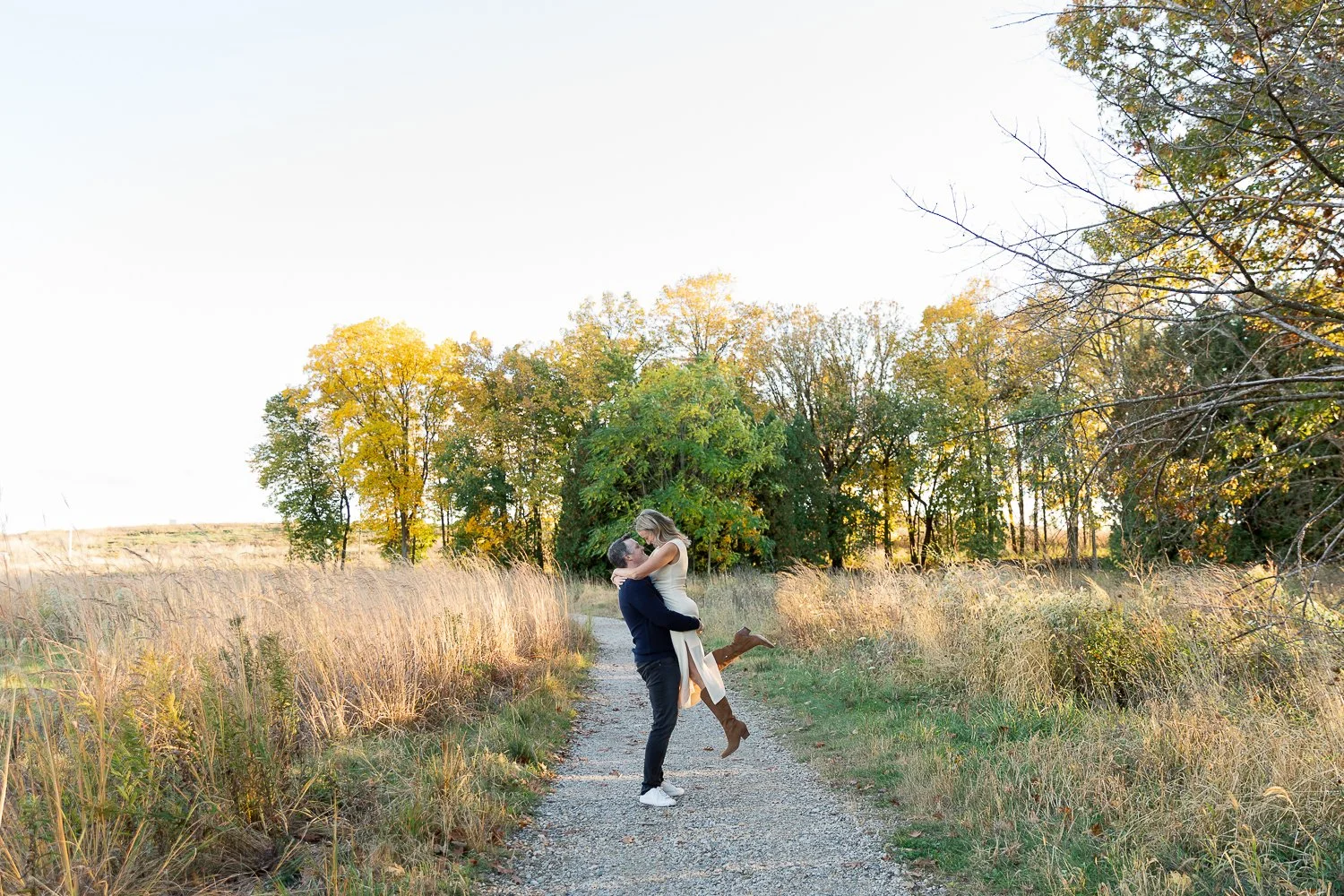 Tosa Fall Engagement Session | Morgan + Kevin