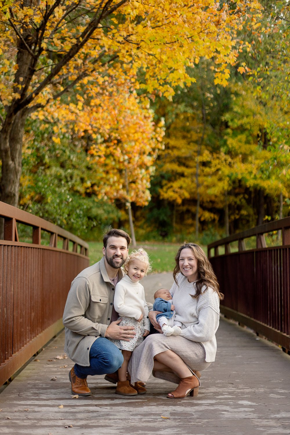 Outdoor October Newborn Session | Luka