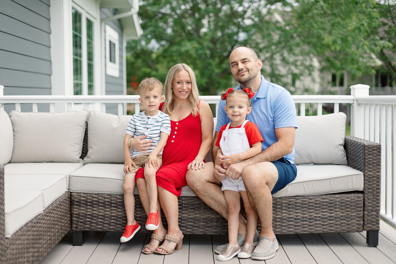 A Fourth of July-Inspired Family Session