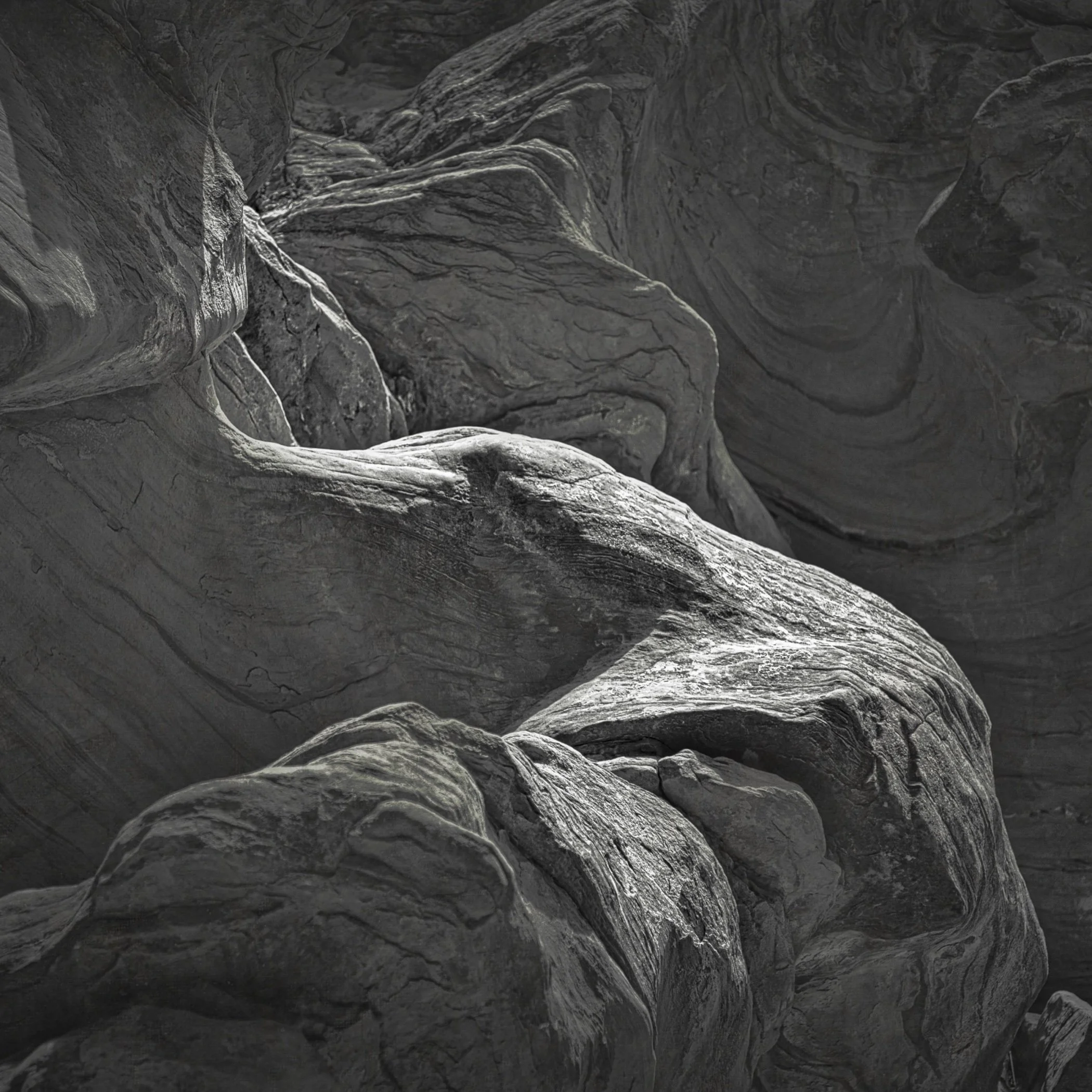 Wind-carved Sandstone, Garfield County, Utah, USA - May, 2025