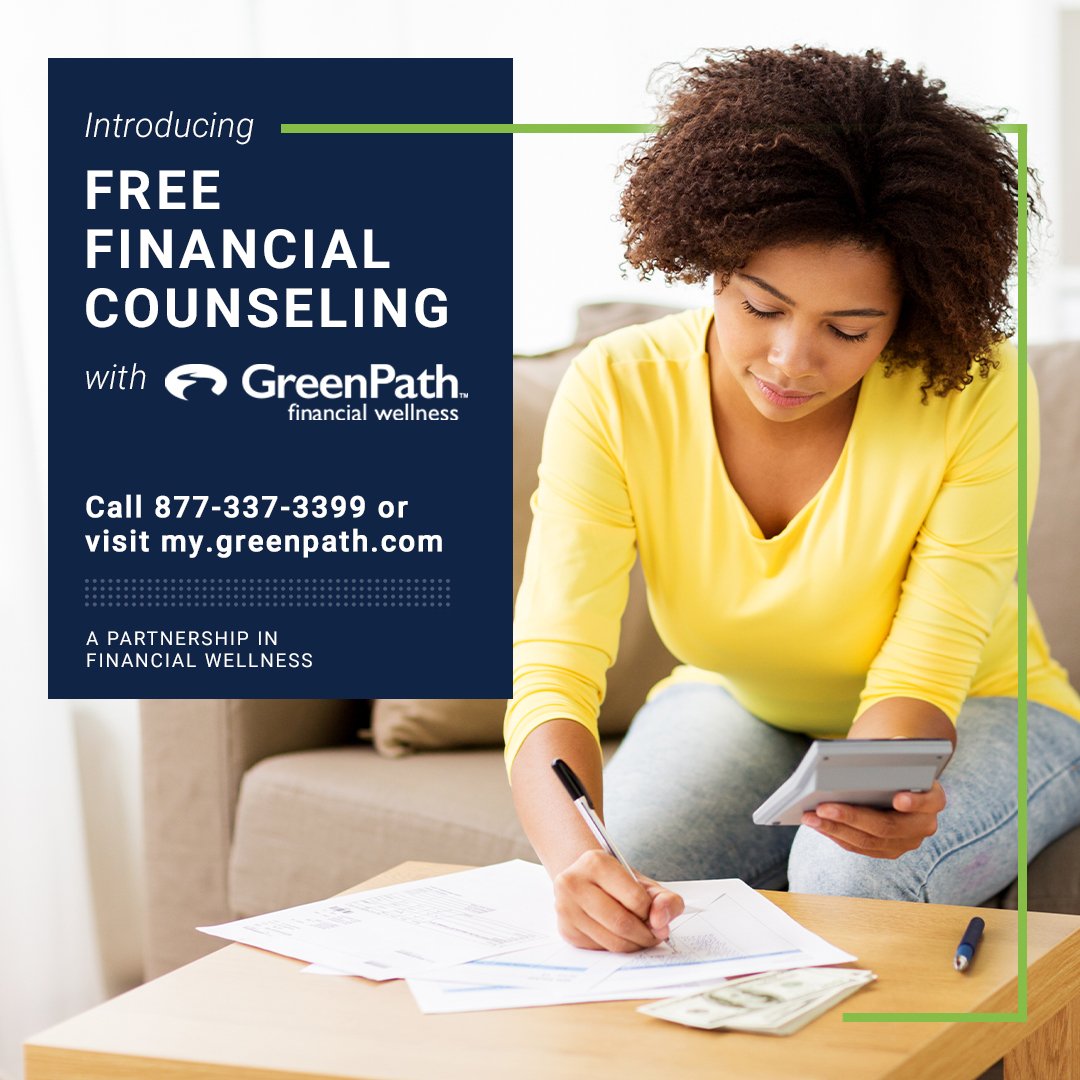 Exciting News Alert! 🌟

We are thrilled to share that our newest partnership with GreenPath Financial Wellness brings FREE services to both our valued members and non-members across all the communities we serve!

This partnership allows access to a 