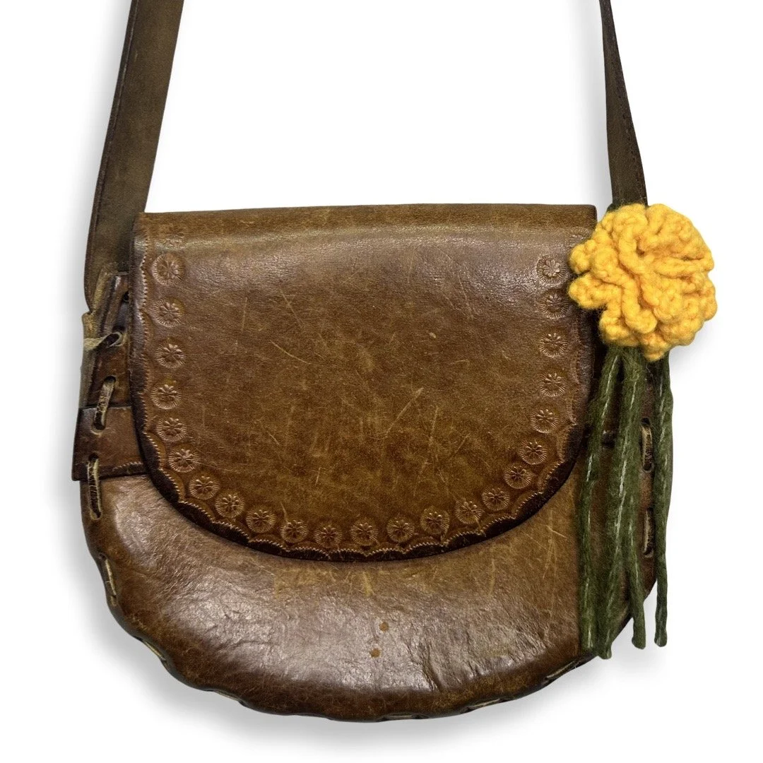 Yellow Flower Bag Charm