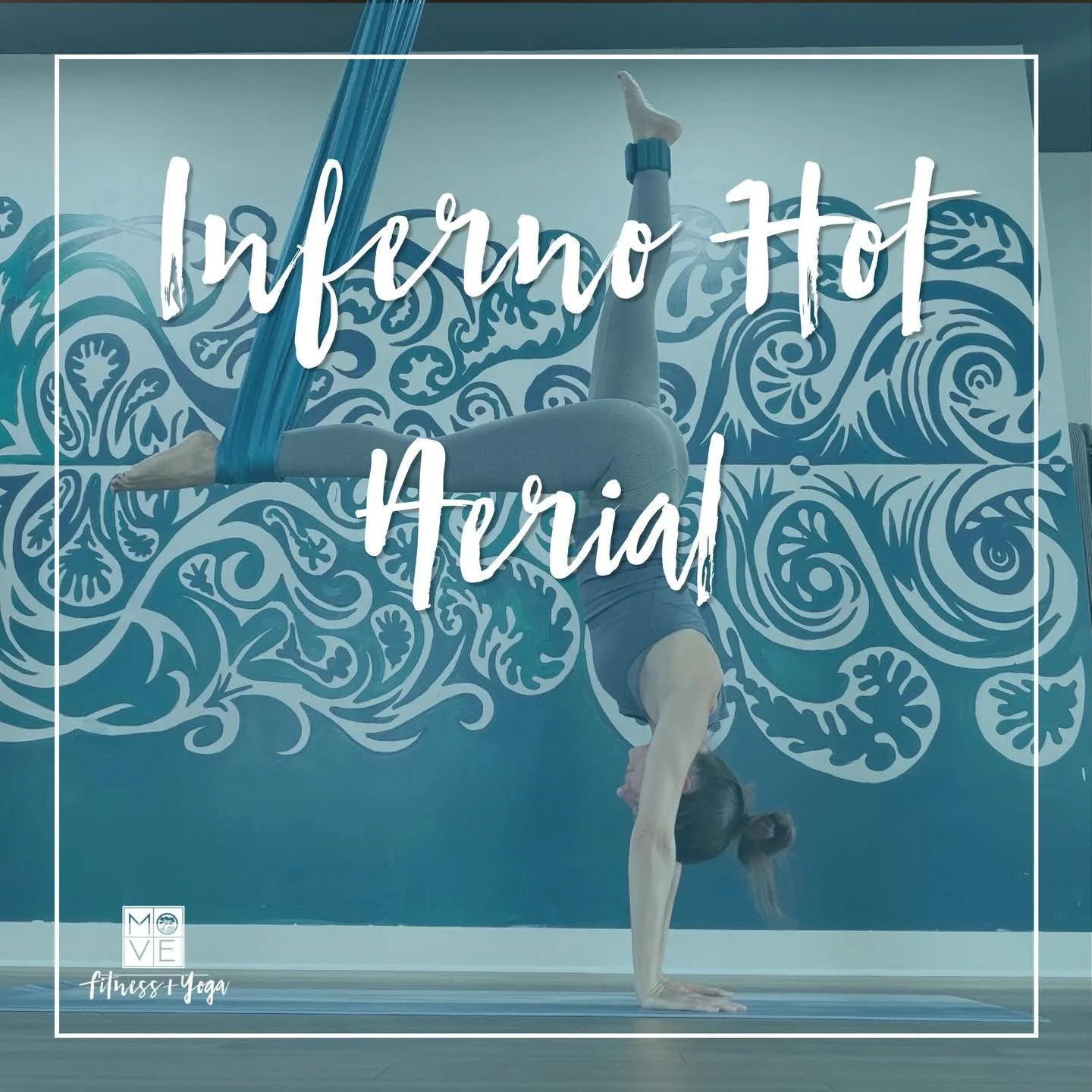 NEW &bull; CLASS &bull; ALERT 

Inferno Hot Aerial! We keep getting asked about heated classes and we are here to bring the 🔥🔥🔥Studio will be heated up to 115 degrees incorporating both ankle weights and light hand held weights to really build you