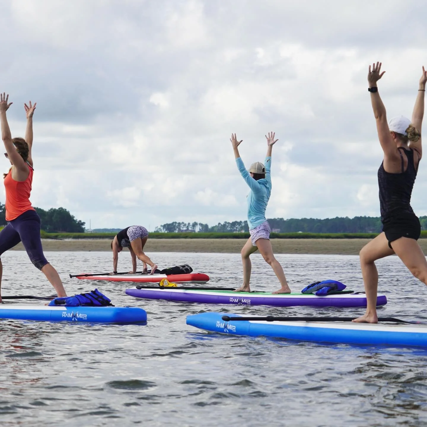 SUP YOGA IS BACK!! 

We are so excited to be partnering with @flowwatersportsco  to provide SUP yoga classes out on the May River for the 2026 season. These 90 minute classes include all equipment rentals, a paddle lesson before we begin, a 60 min cl