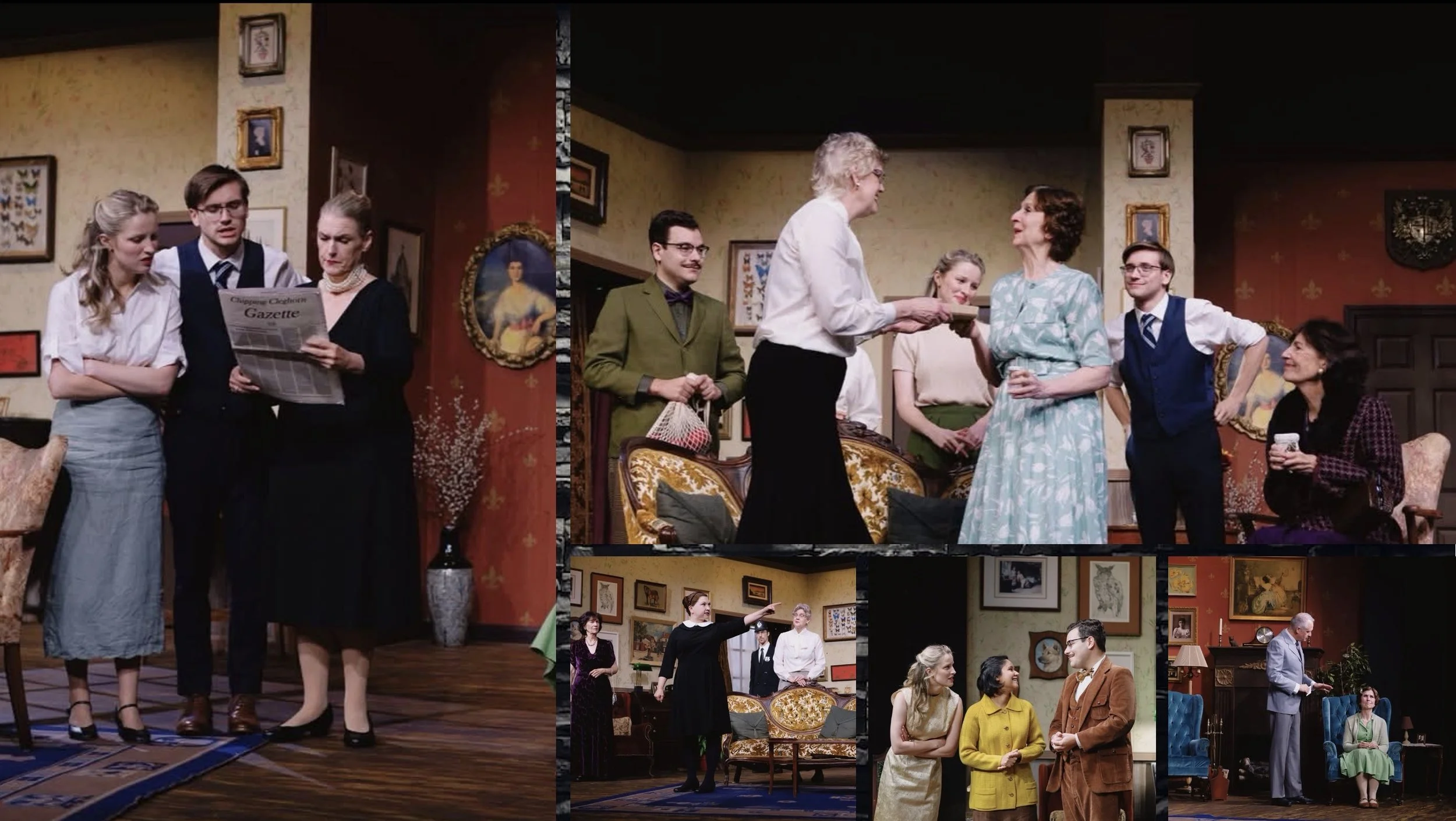 Stage Review - A Murder is Announced (Edmonds Driftwood Players)