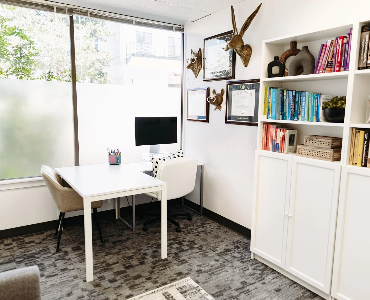 Interior of the Tigard office at Webb Psychological Services