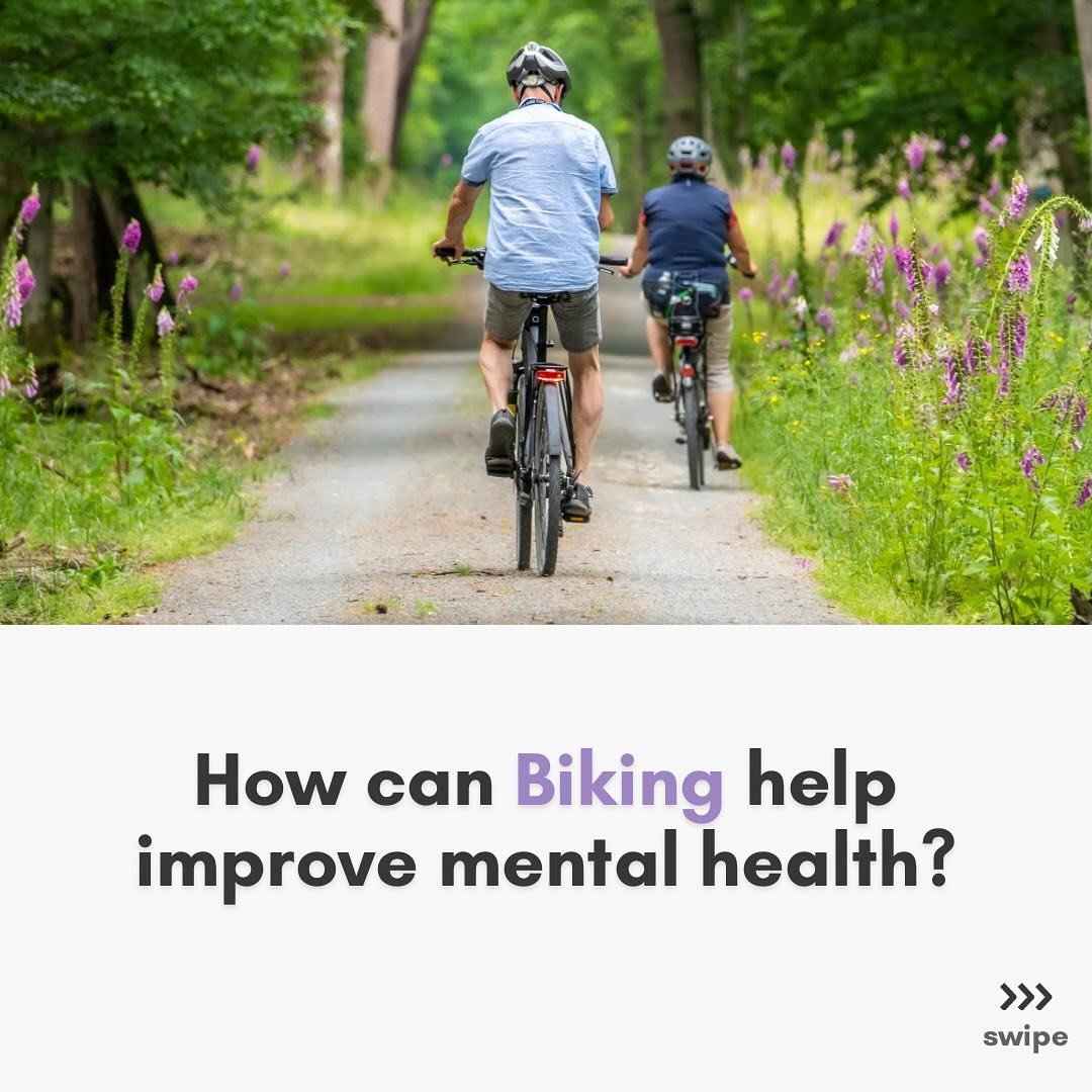 🚴&zwj;♂️ Feeling overwhelmed? Take a ride towards better mental health! Biking isn&rsquo;t just great exercise; it&rsquo;s a journey to a happier, healthier mind. 🌿💡

From reducing stress and boosting mood to enhancing cognitive functions and fost