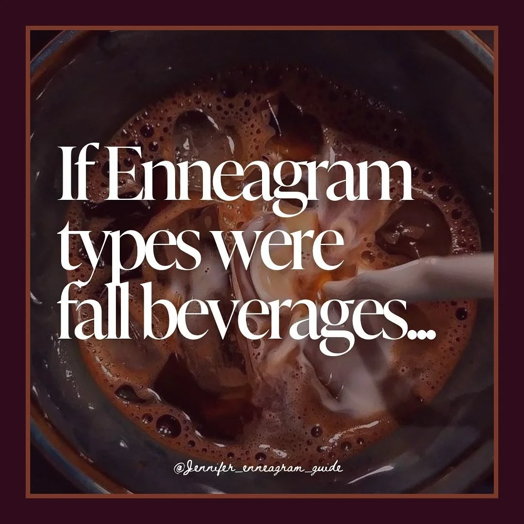 Just for fun&mdash;-if Enneagram types were fall beverages🤭☕️
.
So, all of my kids have been baristas and coffee shops have been  a BIG part of our world&mdash;I would even say they are kind of &ldquo;coffee snobs&rdquo;😆 I just NEED the caffeine a