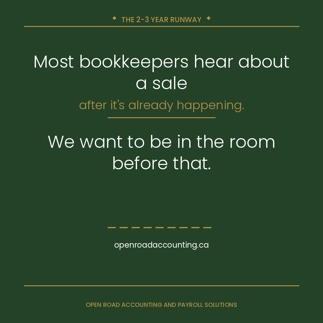 Why We Started Focusing on Exit-Ready Bookkeeping