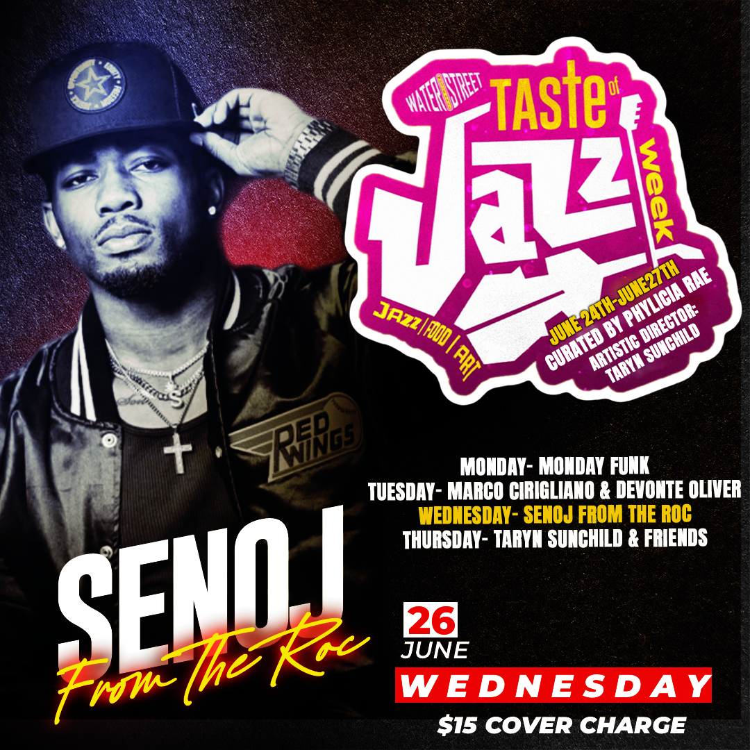Taste of Jazz Week featuring senojfromtheroc