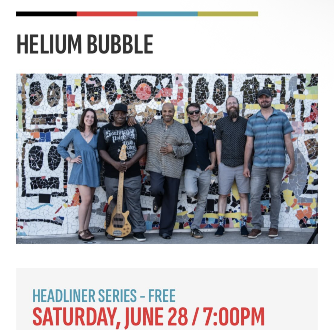 Helium Bubble LIVE at the Rochester International Jazz Festival