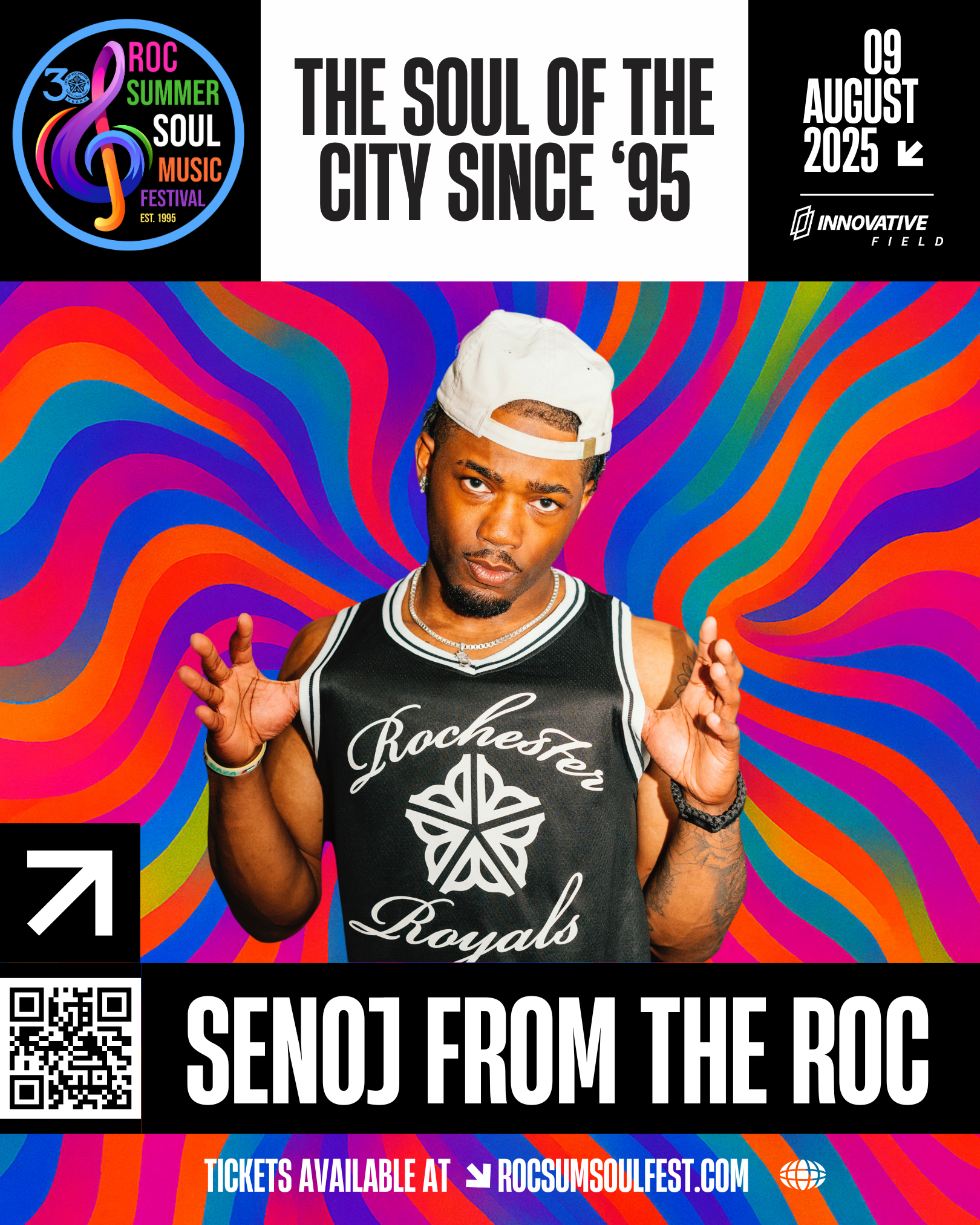 senojfromtheroc LIVE at Roc Summer Soul Music Festival