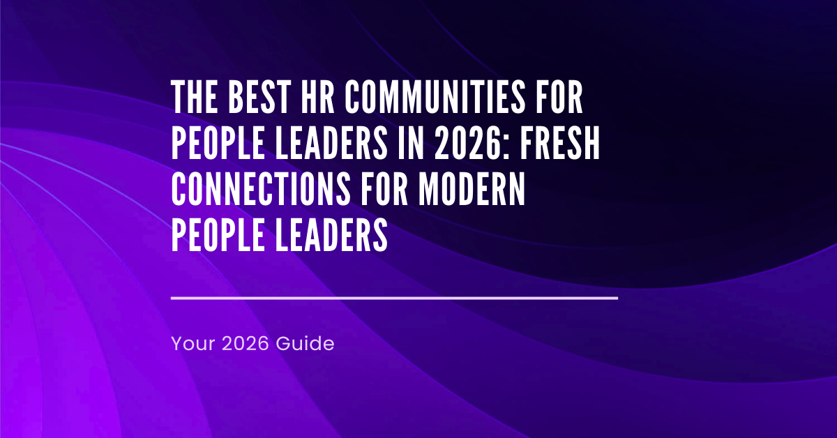 The Best HR Communities to Join in 2026