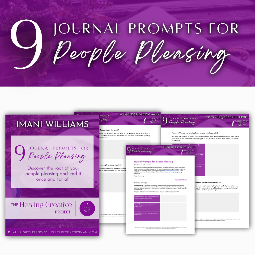 9 Journal Prompts for People Pleasing
