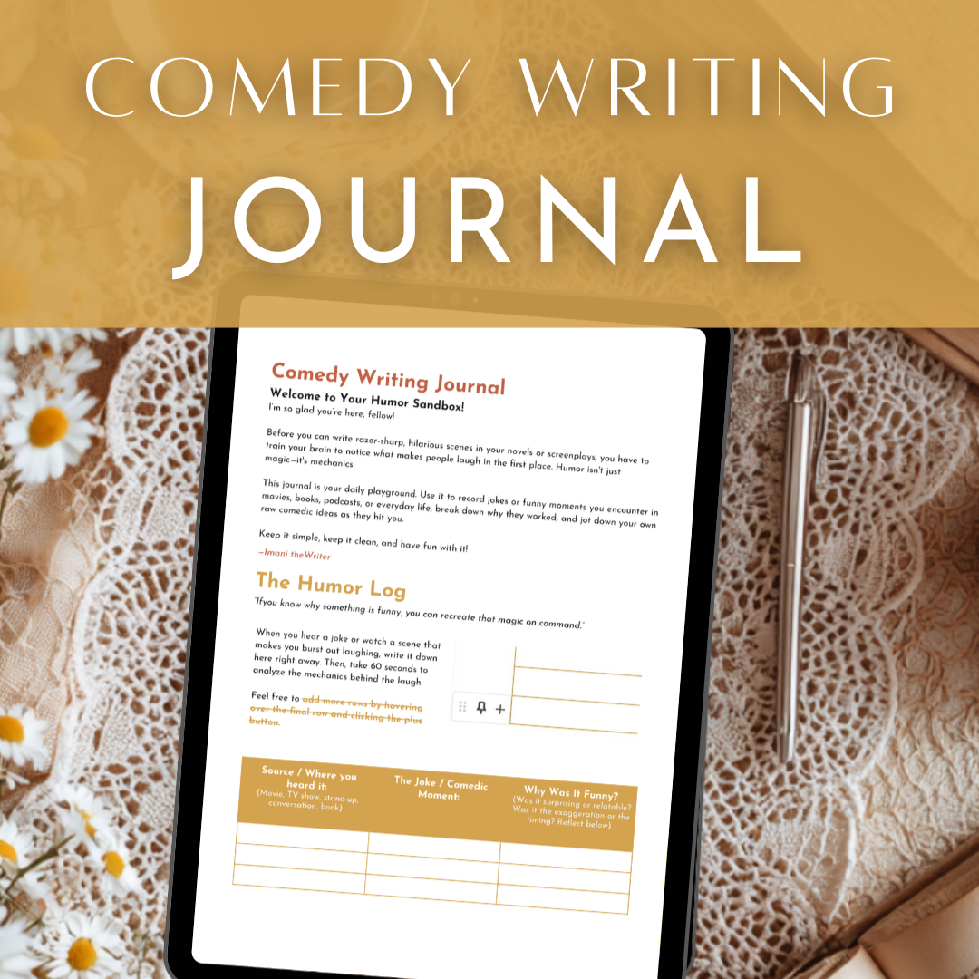Free Comedy Writing Journal