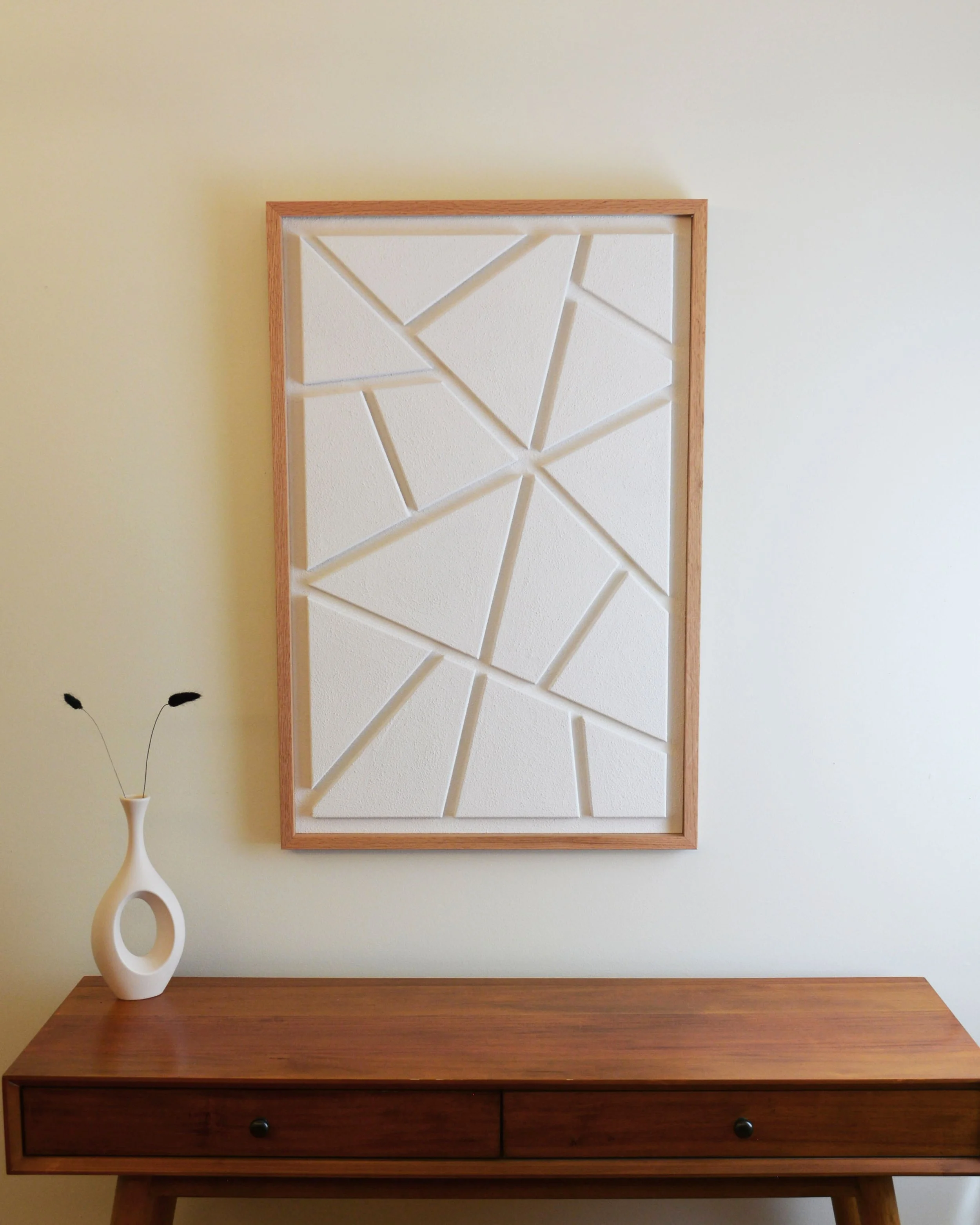 No. 07 - Textured Wabi-Sabi Panel