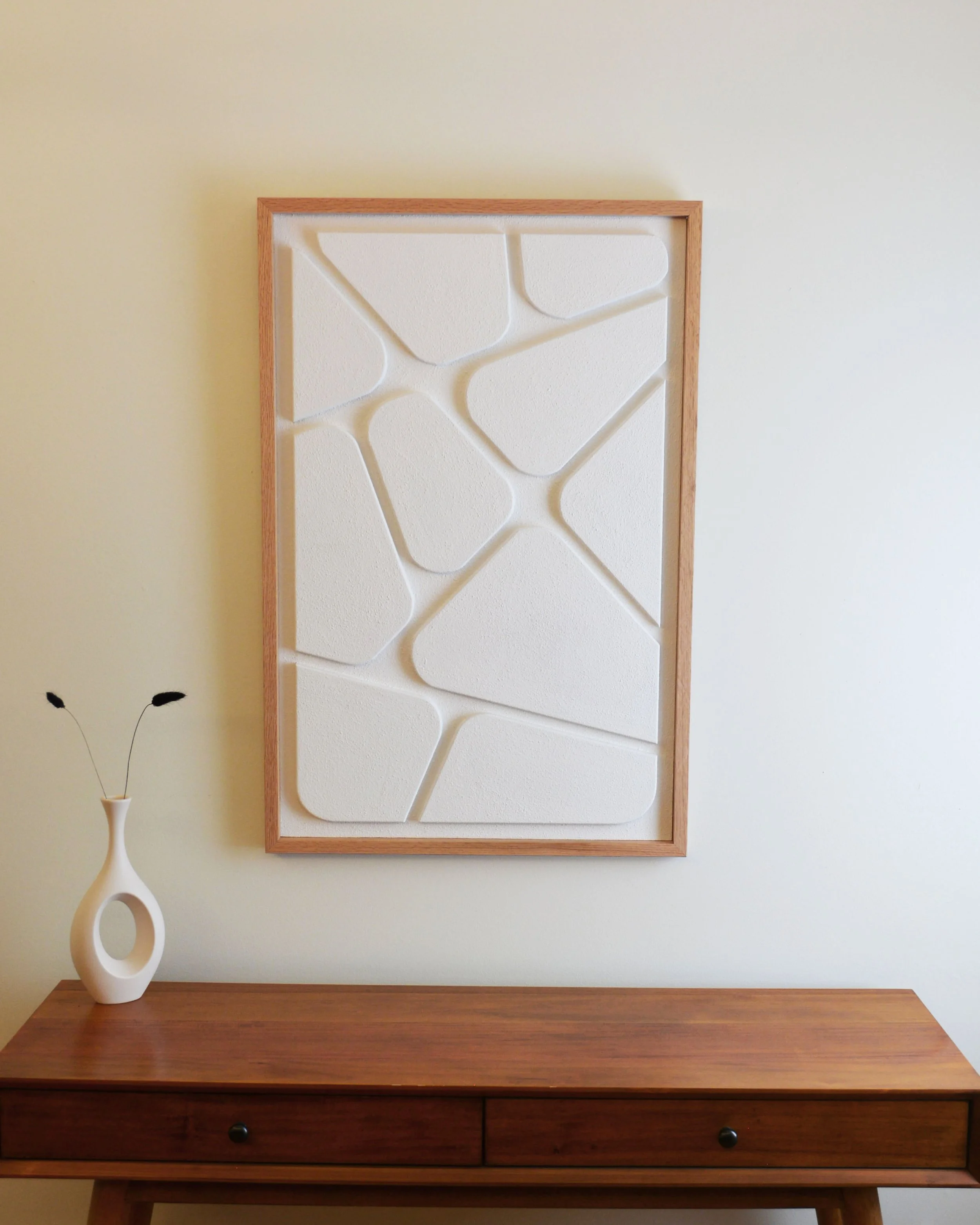 No. 10 - Textured Wabi-Sabi Panel