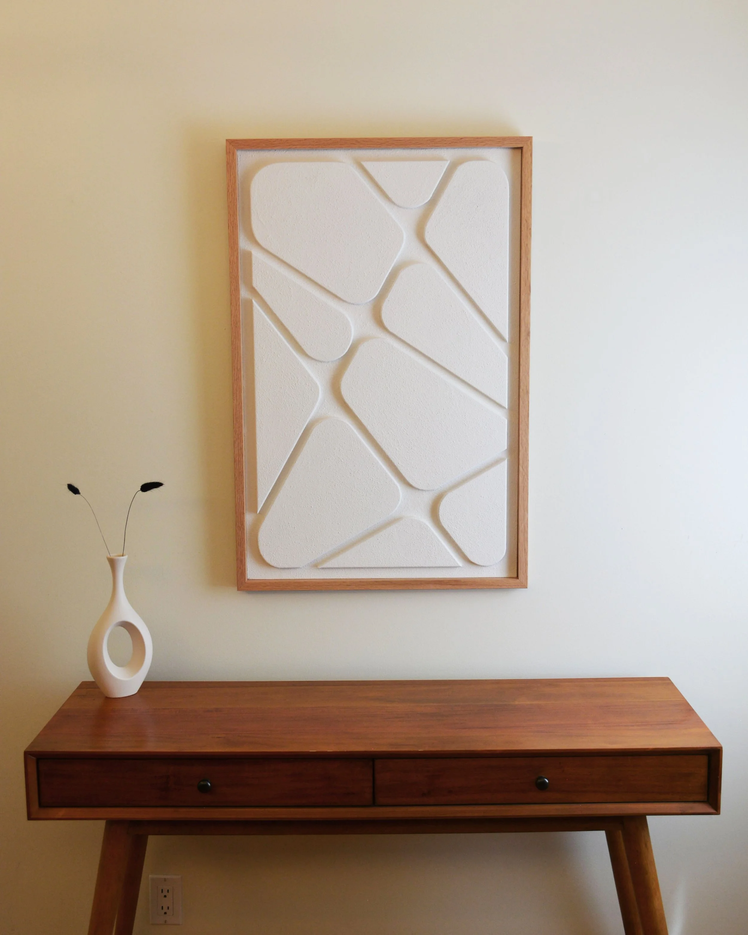 No. 01 - Textured Wabi-Sabi Panel