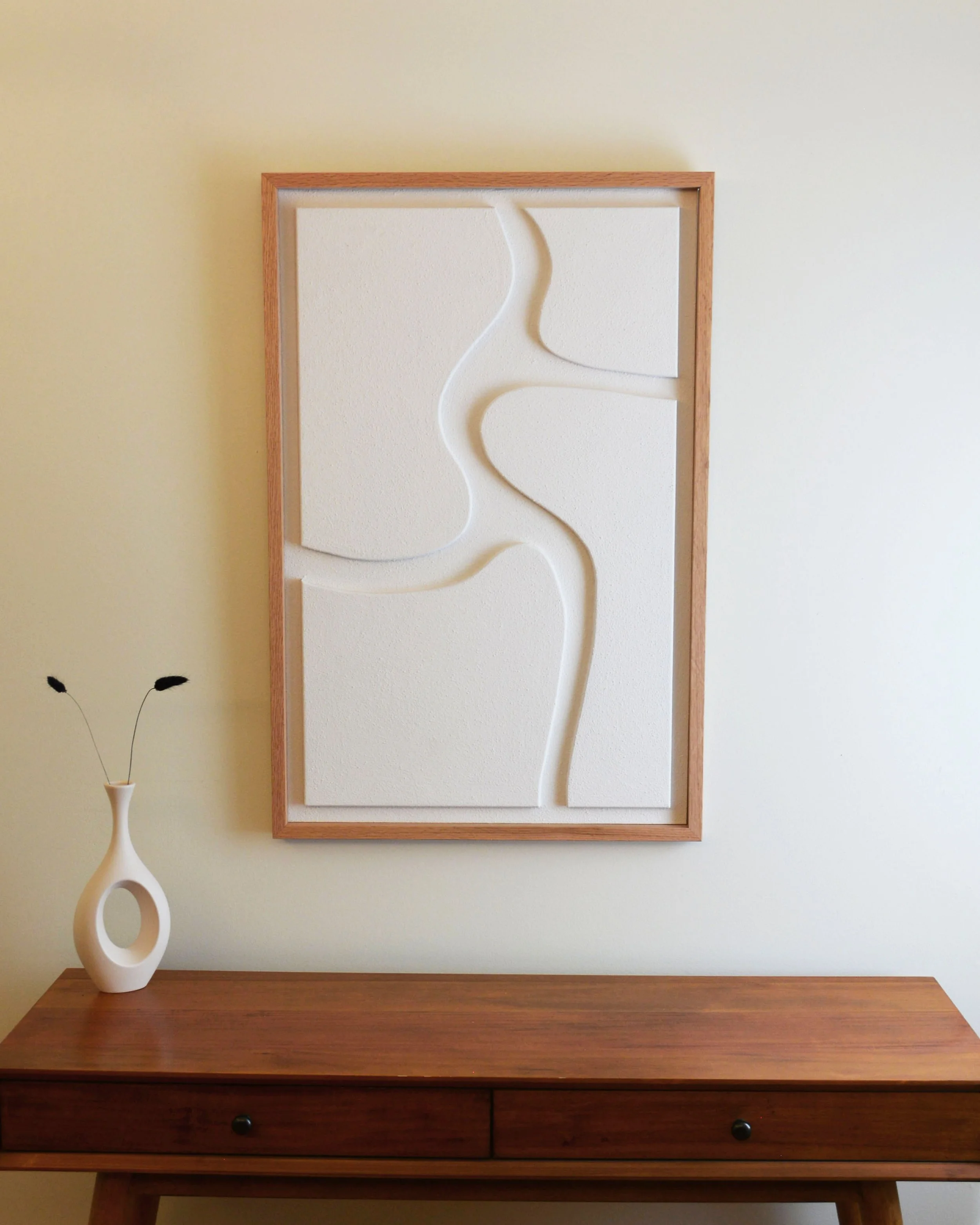 No. 05 - Textured Wabi-Sabi Panel