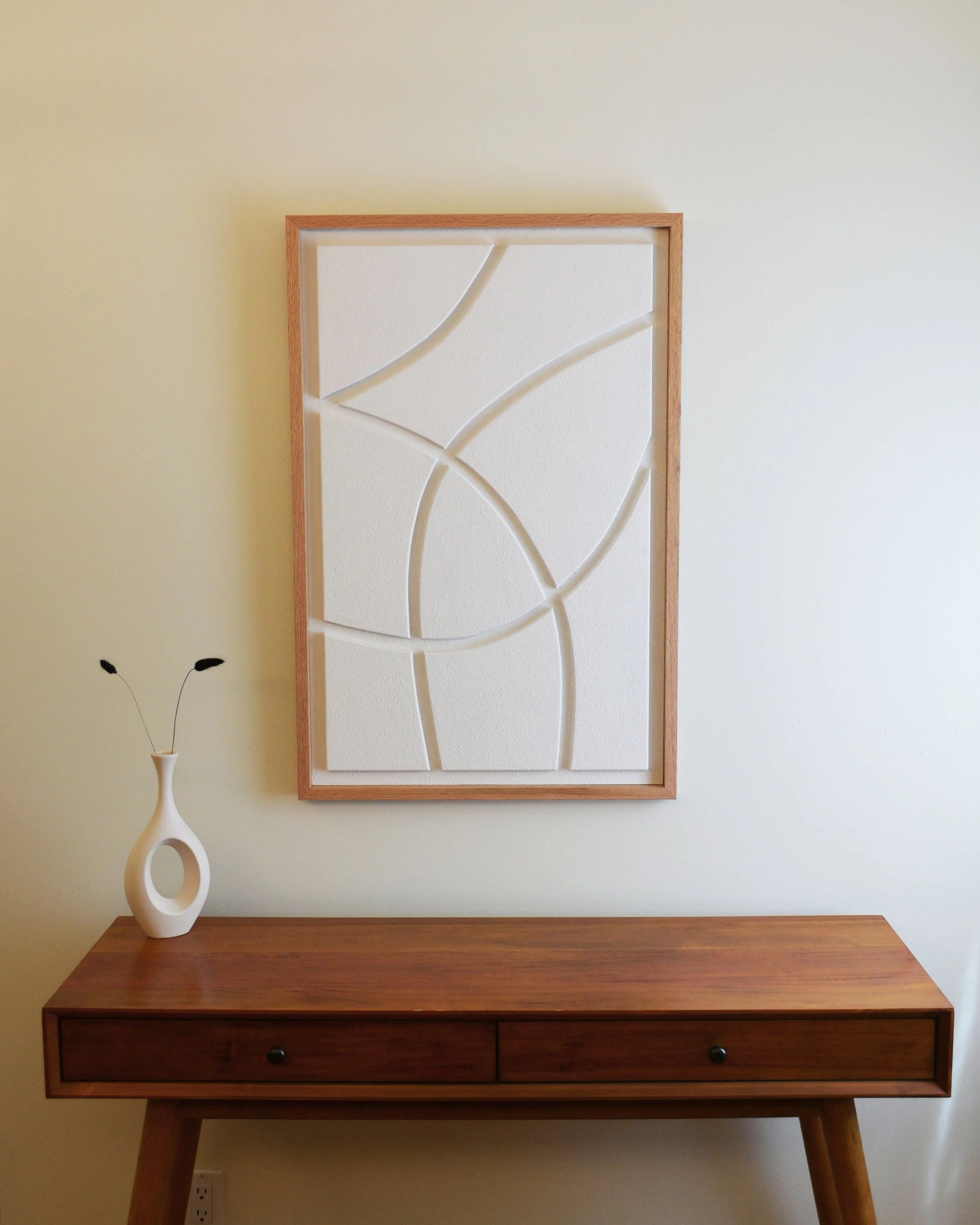 No. 02 - Textured Wabi-Sabi Panel