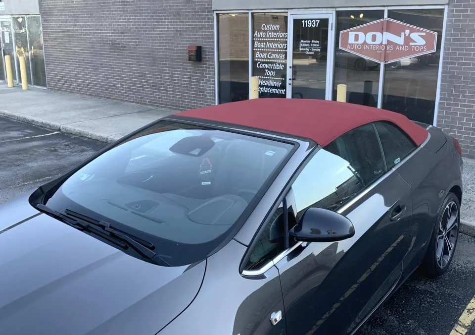 Convertible Top work by Don's Auto Interiors