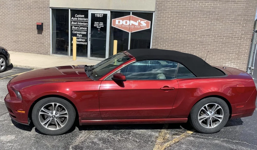 Convertible Top work by Don's Auto Interiors