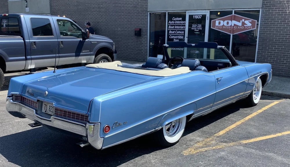 Convertible Top work by Don's Auto Interiors