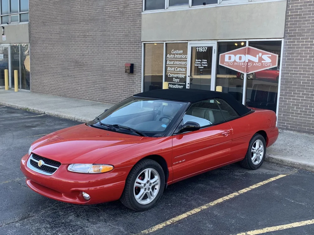 Auto work by Don's Auto Interiors