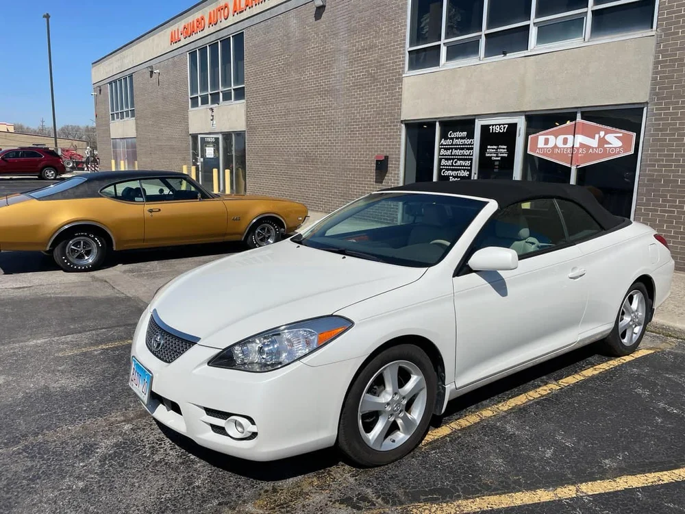 Convertible Top work by Don's Auto Interiors