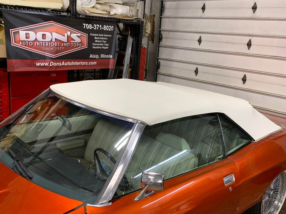 Auto work by Don's Auto Interiors