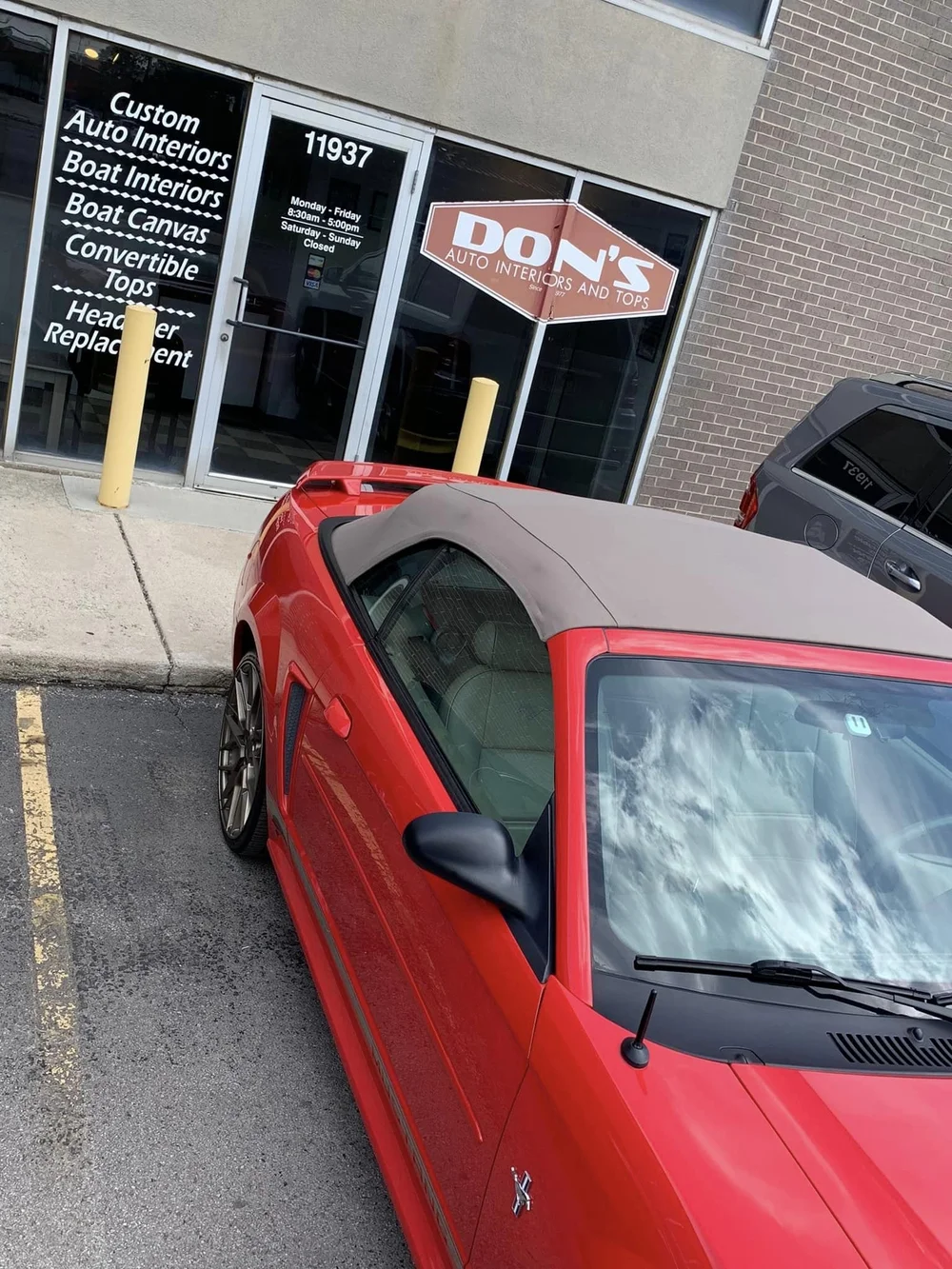 Convertible Top work by Don's Auto Interiors