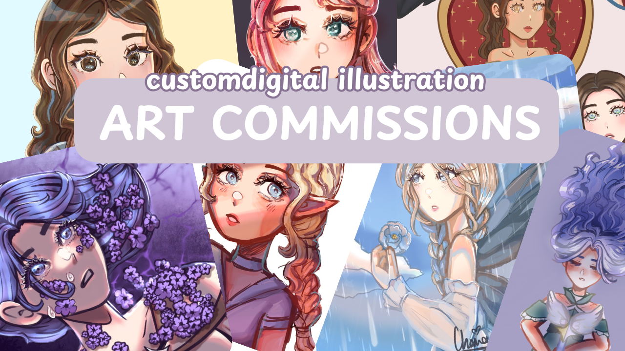 Art Commissions OPEN: 2 slots available