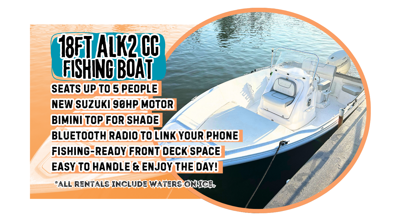CCF Boat Rentals - What to expect... — Carter Catch Fishing