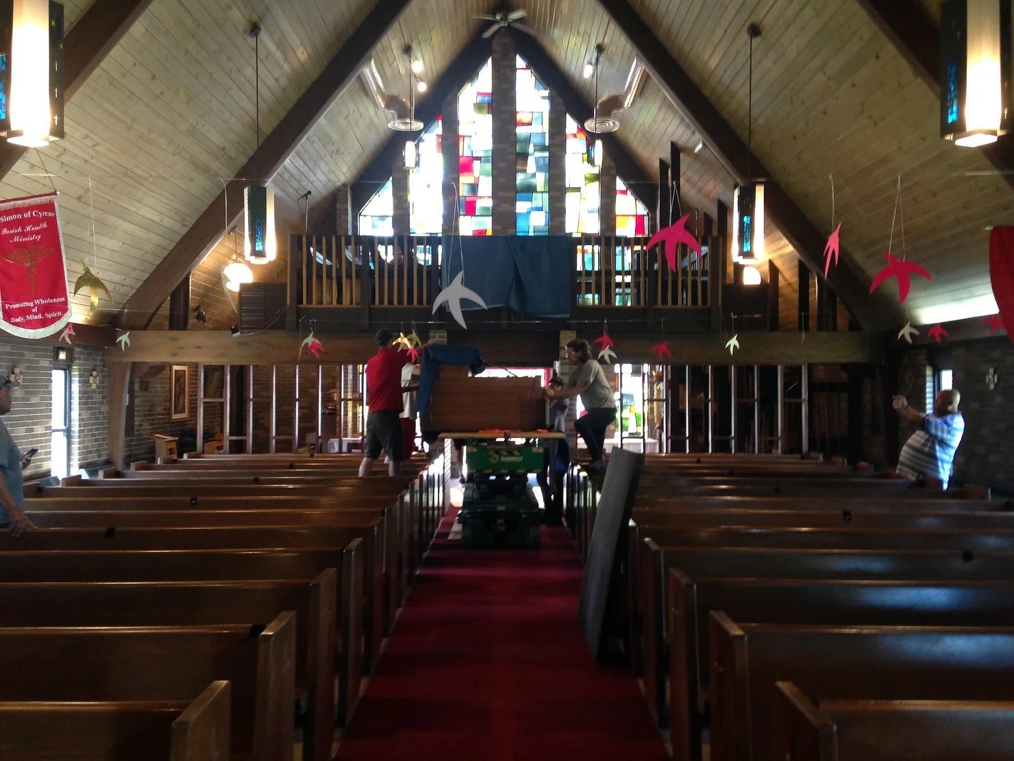 A New Happy Home: Old St. Barnabas organ relocated to St. Simon