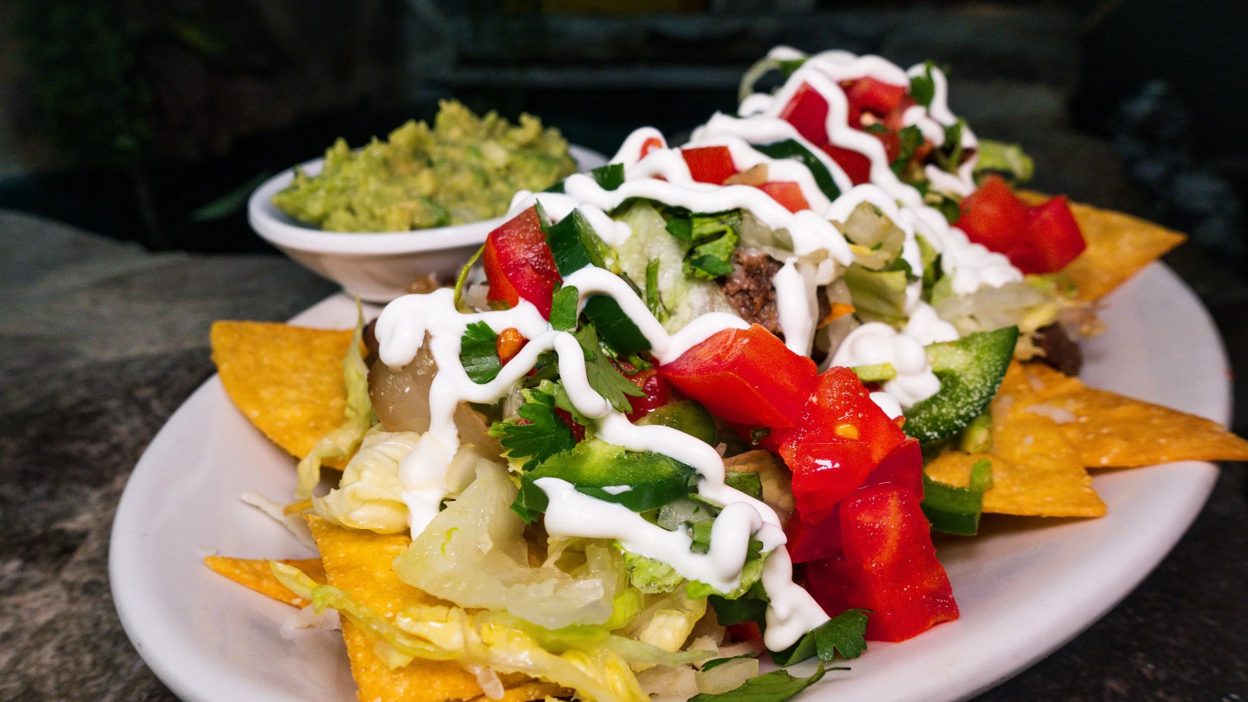 nachos, nachos supreme, guac, authentic Mexican food | harrisonburg, virginia