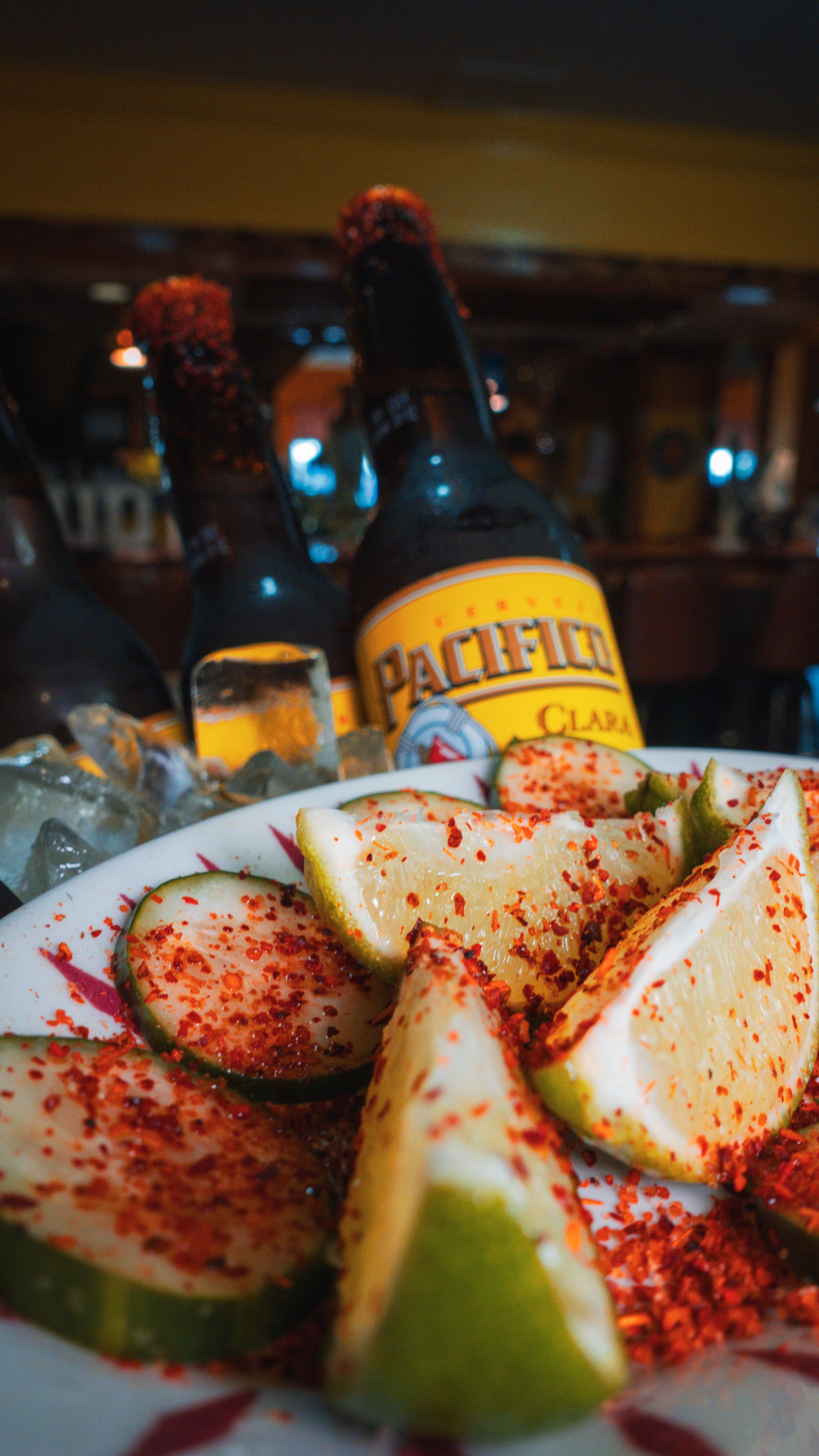 mexican beer, beer bucket, cervezas, authentic Mexican food | harrisonburg, virginia