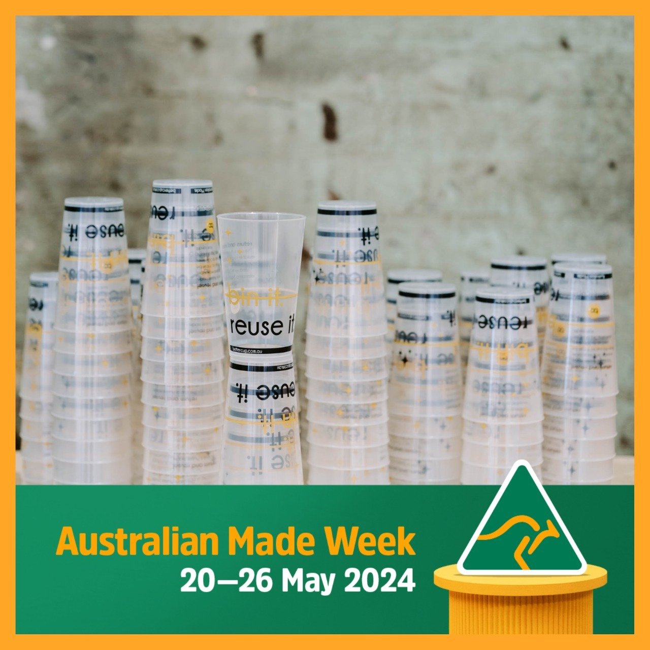 This week, we are celebrating all things Australian Made! 💛💚

As we join in the celebration, we are excited to share some snapshots of our cups that are proudly made in Australia. 

Each cup is crafted with utmost quality to exemplify the excellenc