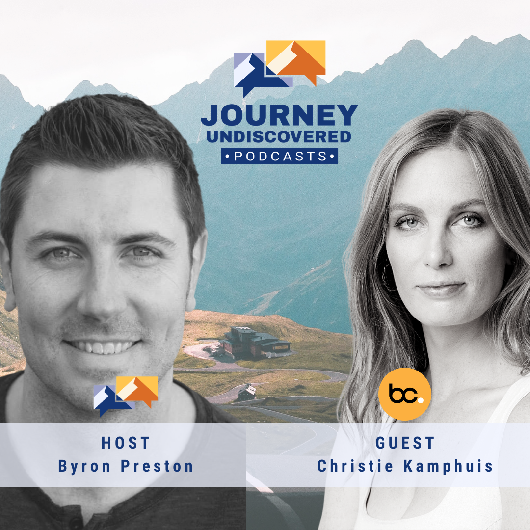 Bettercup co-founder, Christie Kamphuis, featured on Journey Undiscovered podcast with host Byron Preston.