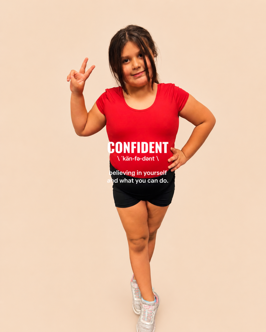 Ignite Dance Center student showing confidence during dance class