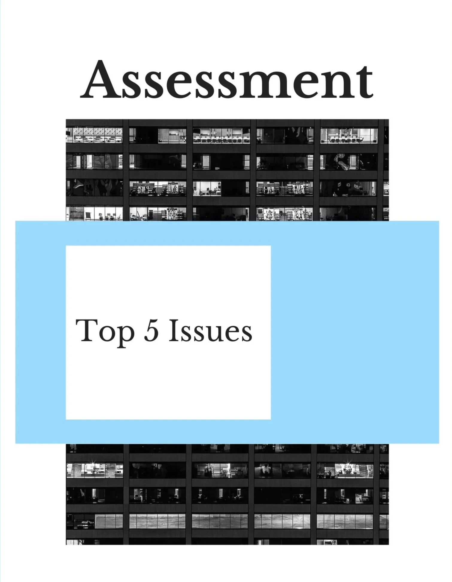 Assessment: Top 5 Issues