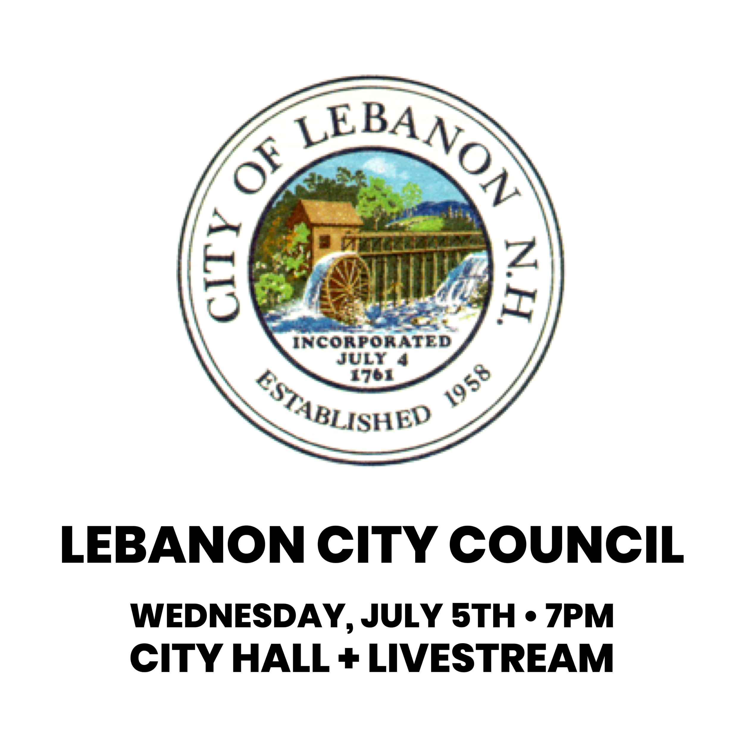 Lebanon City Council: Qualifying River Park for Funding Opportunities