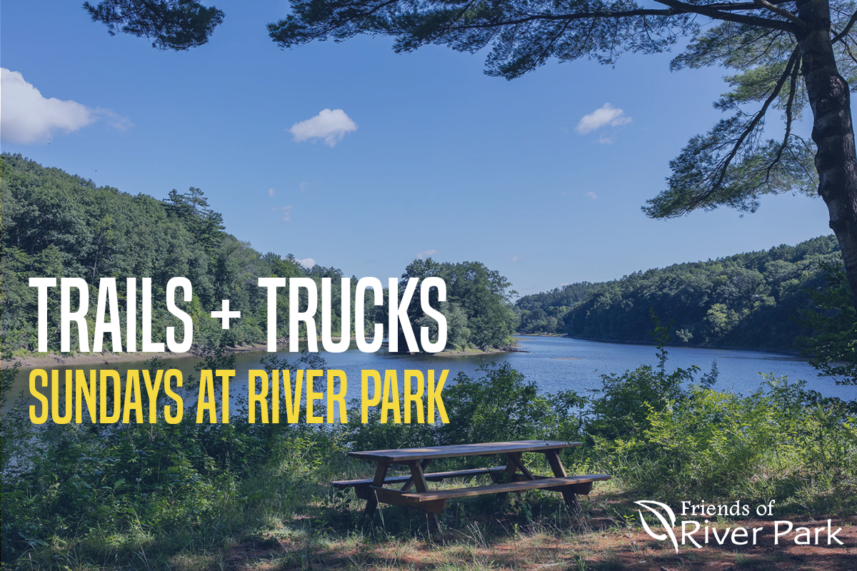 Trails + Trucks: Join Friends of River Park, Sundays Starting 8/2, For Food Trucks + Walking Trails at River Park