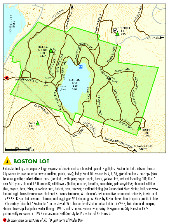 The Boston Lot, from Lebanon Conservation Commission