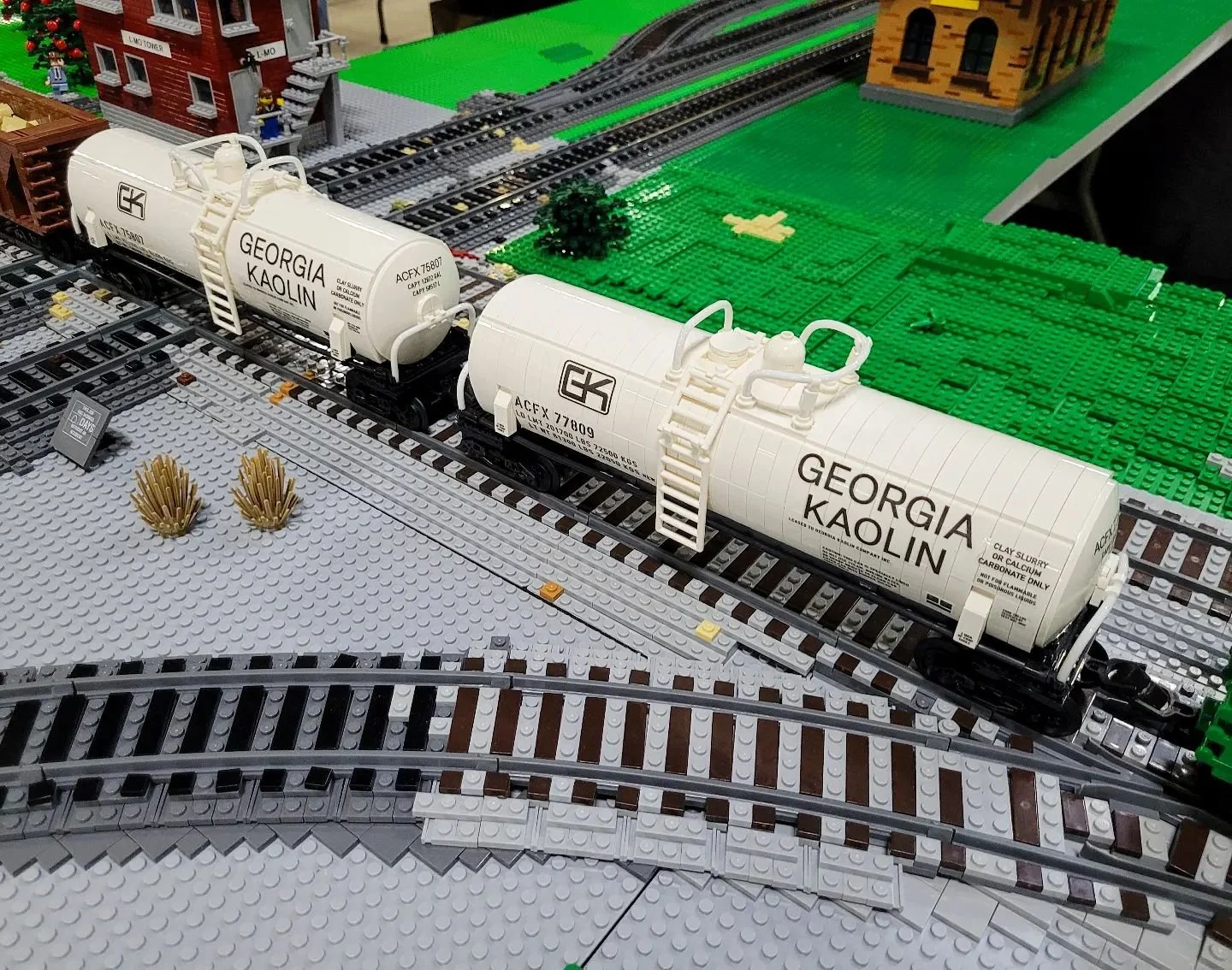 Georgia Kaolin tank cars